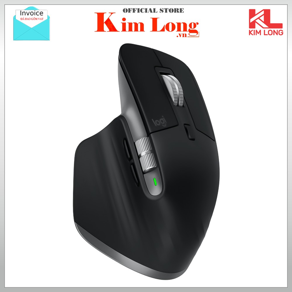 Chuột Logitech MX Vertical Wireless Mouse – Advanced Ergonomic Design - hàng chính hãng, hộp xấu -ảnh minh họa