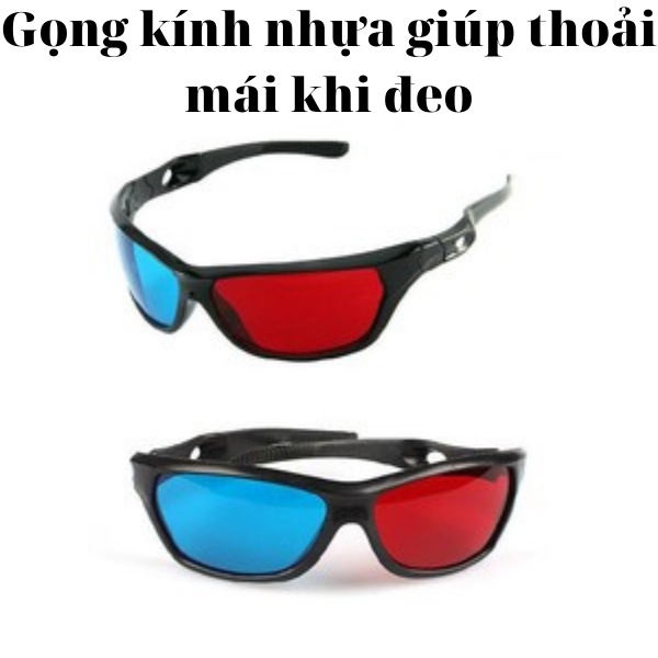 Mắt Kính 3D - Gọn nhẹ phù hợp xem phim 3D - 4D - 5D