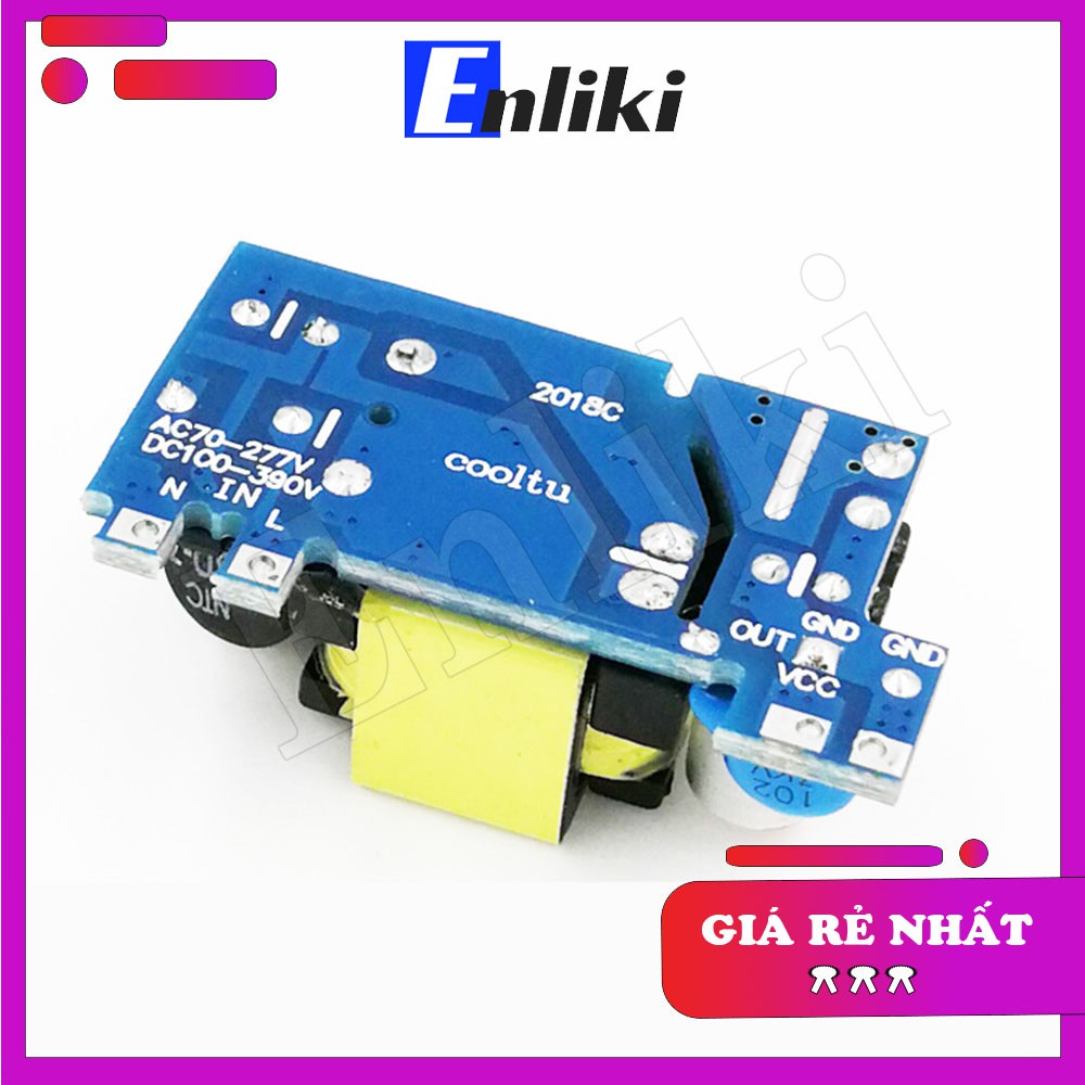 AC-DC Mạch Nguồn Mini 220V-12V 1A