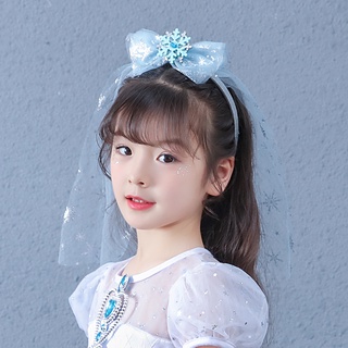 Cài tóc, băng đô công chúa Elsa cho bé gái xinh xắn dễ thương