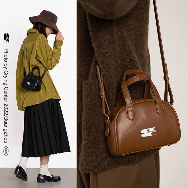 Túi Boston mini LOGO Tương Lai Retro