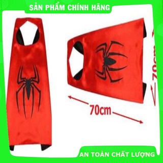 Bộ hoá trang siêu nhân nhện: áo choàng, mặt nạ, găng tay cho bé trai BCMAUPV9