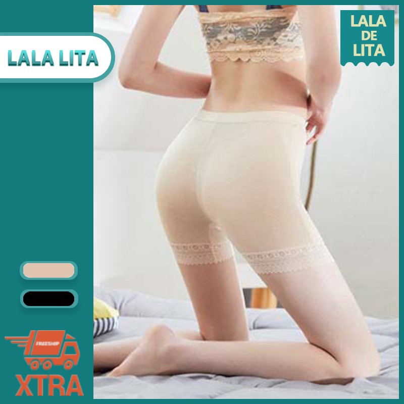 Quần mặc trong váy viền ren,quần đùi mặc trong váy đẹp rẻ co giãn 4 chiều LALA DE LITA | BigBuy360 - bigbuy360.vn