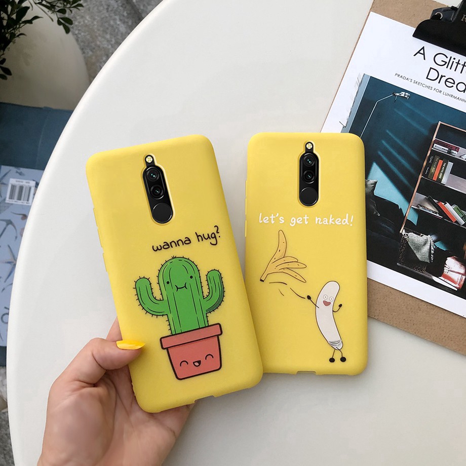 Ốp điện thoại bằng silicon TPU mềm hình hoạt hình cho Xiaomi Redmi 8 8A | BigBuy360 - bigbuy360.vn
