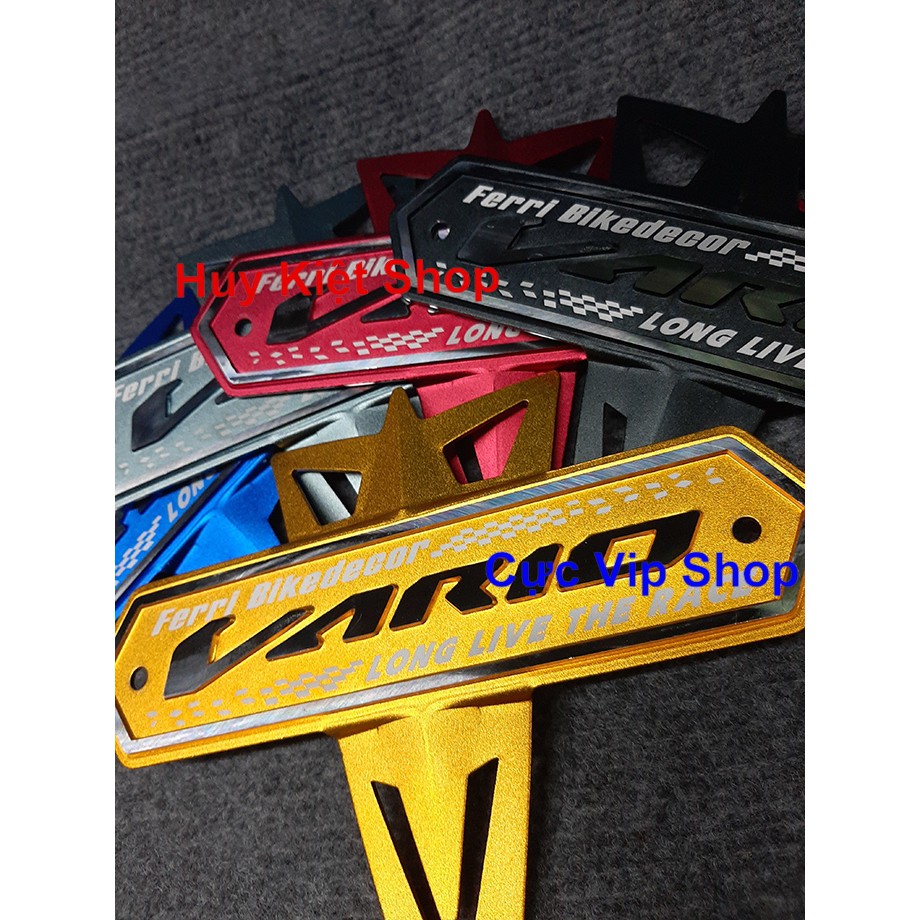 Bảng Tên Vario Kiểu Dáng Chỉ Mũi Nhôm CNC MS2262