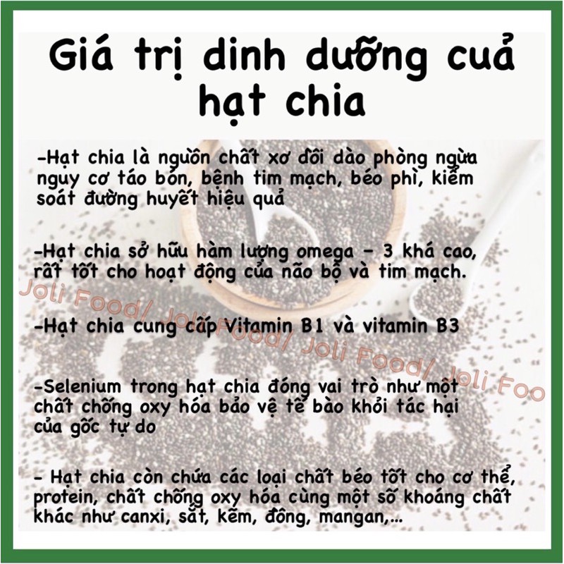 [DATE T11/2023]🎁FREESHIP🎁Hạt chia ÚC organic chia seeds 500g- Hàng công ty xuất khẩu chính hãng (DATE MỚI) | BigBuy360 - bigbuy360.vn