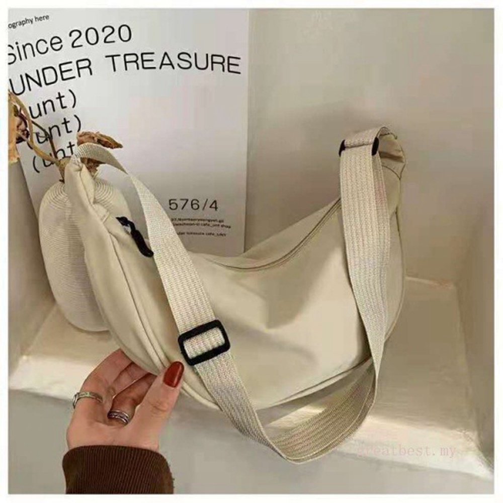 Túi Đeo Chéo Nylon Phong Cách Hàn Quốc Thời Trang Cho Nữ