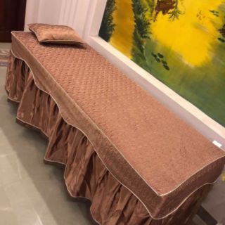 Grap(ga )phi lụa trần bông giường spa, nail, phun xăm