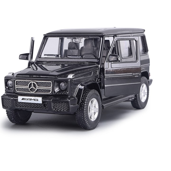 Mô hình xe ô tô RMZ Mercedes SUV AMG G63 bằng kim loại tỉ lệ 1:36 đồ chơi trẻ em