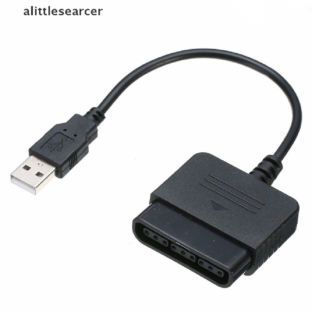 【ER】 USB Controller Adapter Converter Cable Cord for PlayStation PS2 To PS3 PC .