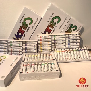 Màu Nước MARIE'S ( bộ 18m, 24m, 36m) dạng tuýp