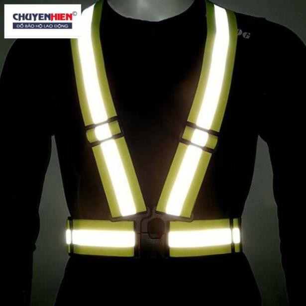 Áo dây phản quang co giãn