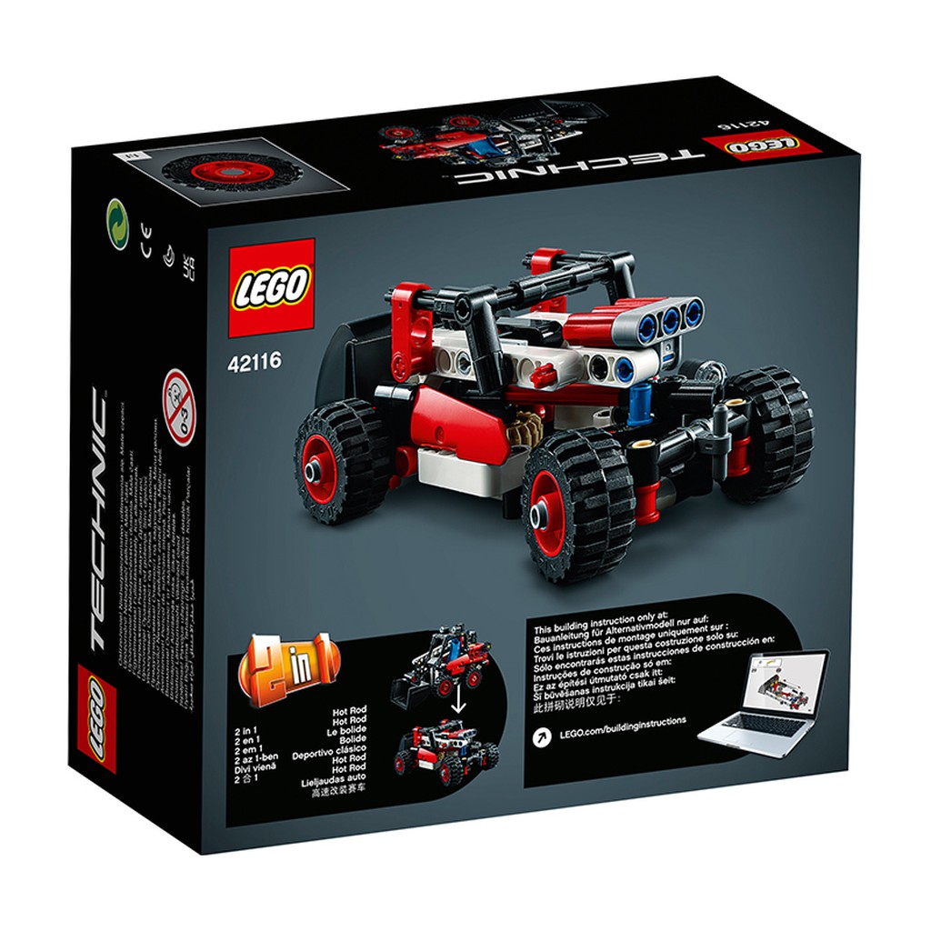 LEGO TECHNIC 42116 Xe Xúc Công Trình ( 140 Chi tiết)