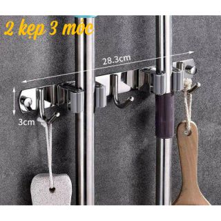 Móc treo cây lau nhà và chổi đa năng