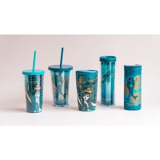 Bình Starbucks 16Oz (473ml) Siren With Shell Charm