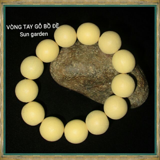 VÒNG TAY BÌNH AN GỖ BỒ ĐỀ 16MM