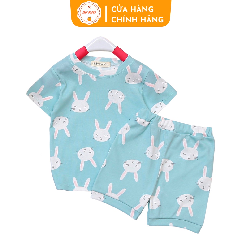 Bộ Quần Áo Trẻ Em Cộc Tay Minky Mom Bozip thổ cẩm cho bé trai bé gái chất cao cấp siêu mềm mát