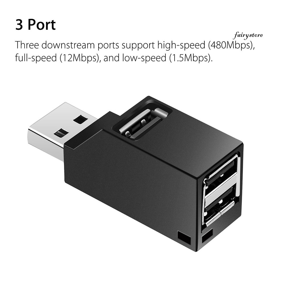 Bộ Chia 3 Cổng Usb 2.0