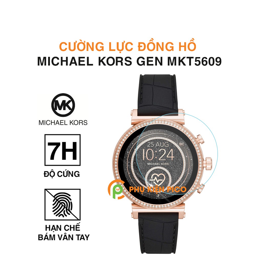 Cường lực đồng hồ Michael Kors Gen MKT5069 độ cứng 7H chống trầy xước – Dán màn hình Michael Kors Gen MKT5069