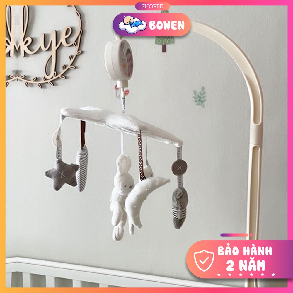 Đồi Chơi Treo Nôi Cho Nôi Cũi Có Phát Nhạc, Cực Xinh