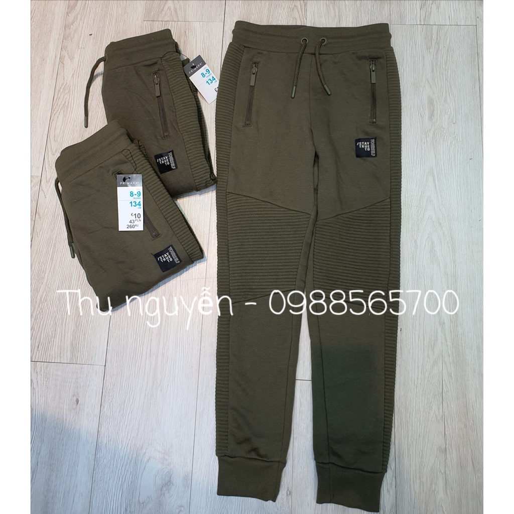 Quần nỉ jogger Primark Basic bé trai đại cồ 7/8-14/15yBONG KEN KIDS SHOPNội dung 1