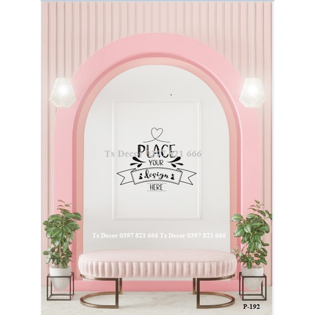 Phông Nền Livestream Chụp Ảnh  3D 5D Giành Cho Tiệm Nail,Shop Thời Trang,Áo Cứoi