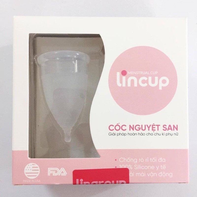 FULL QUÀ tặng khi mua cốc nguyệt san LINCUP hàng nhập khẩu từ Mỹ