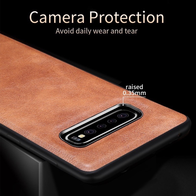Ốp lưng da Samsung S10 Plus/ S20/ 20 Plus/ S20 Ultra hiệu X-level da mềm PU chính hãng