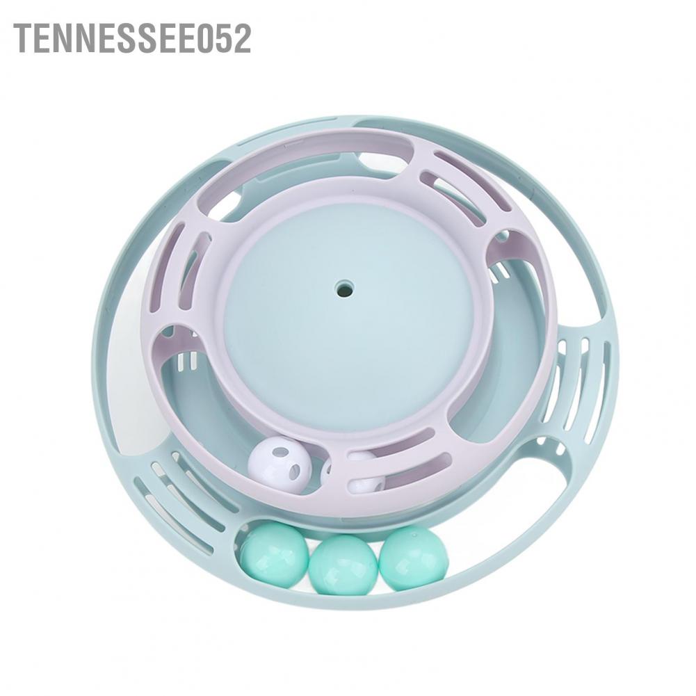 Hàng Sẵn Đồ Chơi tháp banh lật đật mới dễ thương cho mèo Đồ chơi bàn xoay cho mèo đa chức năng an toàn có gậy vui nhộn【Tennessee052】