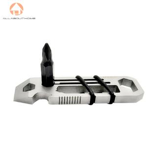 ★ABH★ Tiny Ratchet Multi-Tool Keychain Bottle Opener EDC Hex Wrenches Tool