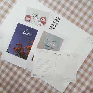 Postcard câu gốc tiếng anh