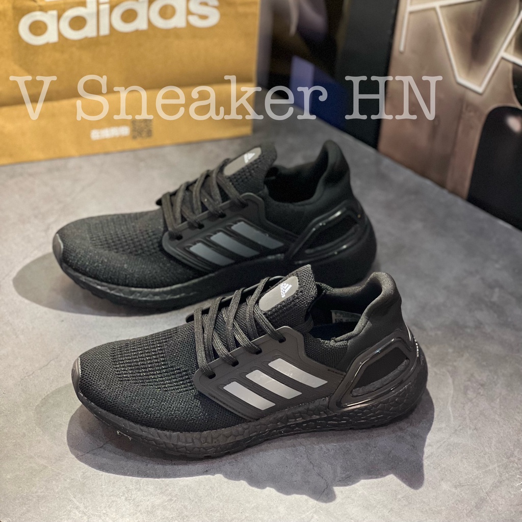 Giày Thể Thao Chạy Bộ Ultraboss 6.0 2020 Full Đen Triple Black Bản Cao Cấp Đen 7m Cá Tính Dành Cho Nam Nữ