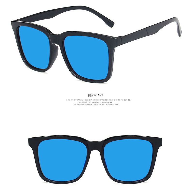 Kính Mát Vuông Thể Thao Chống Tia UV400 Thời Trang Cho Nam