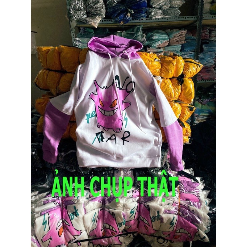 [ Mới Siêu Hot 2021 ] Áo hoodie nam nữ Unisex phối tay 2 lớp Pokemonn cực chất | BigBuy360 - bigbuy360.vn