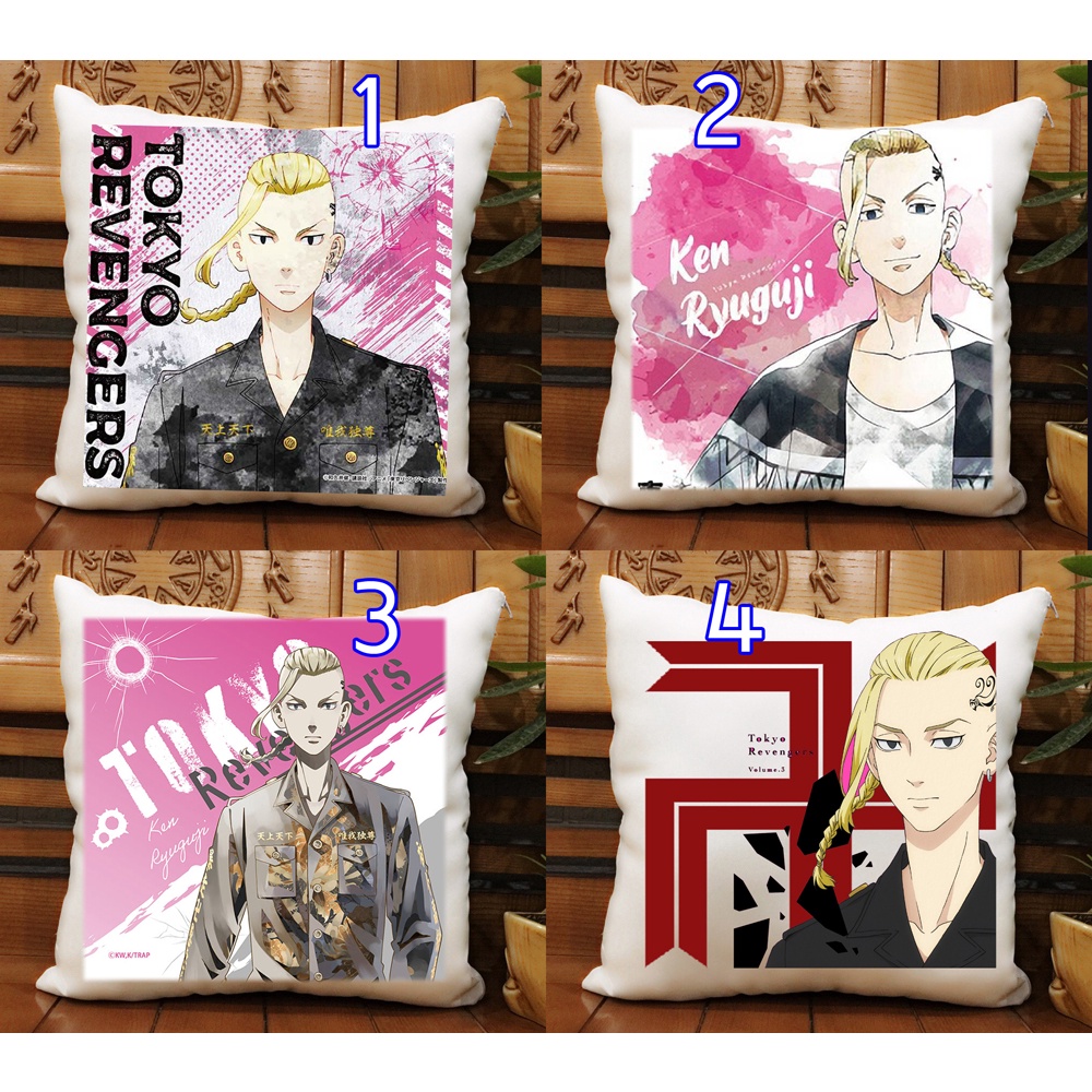 Gối Ryuguji Ken TokyoRevengerss Kịch Trường Của Takemichi gối hình vuông 0399