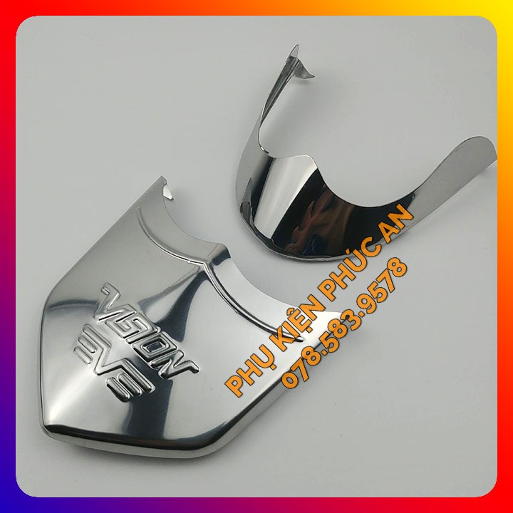 Phụ kiện trang trí gắn xe Vision đời đầu 2011-2012-2013 ốp che pô, quạt gió, bầu gió, thảm lót chân, chỉ mũi đuôi dè