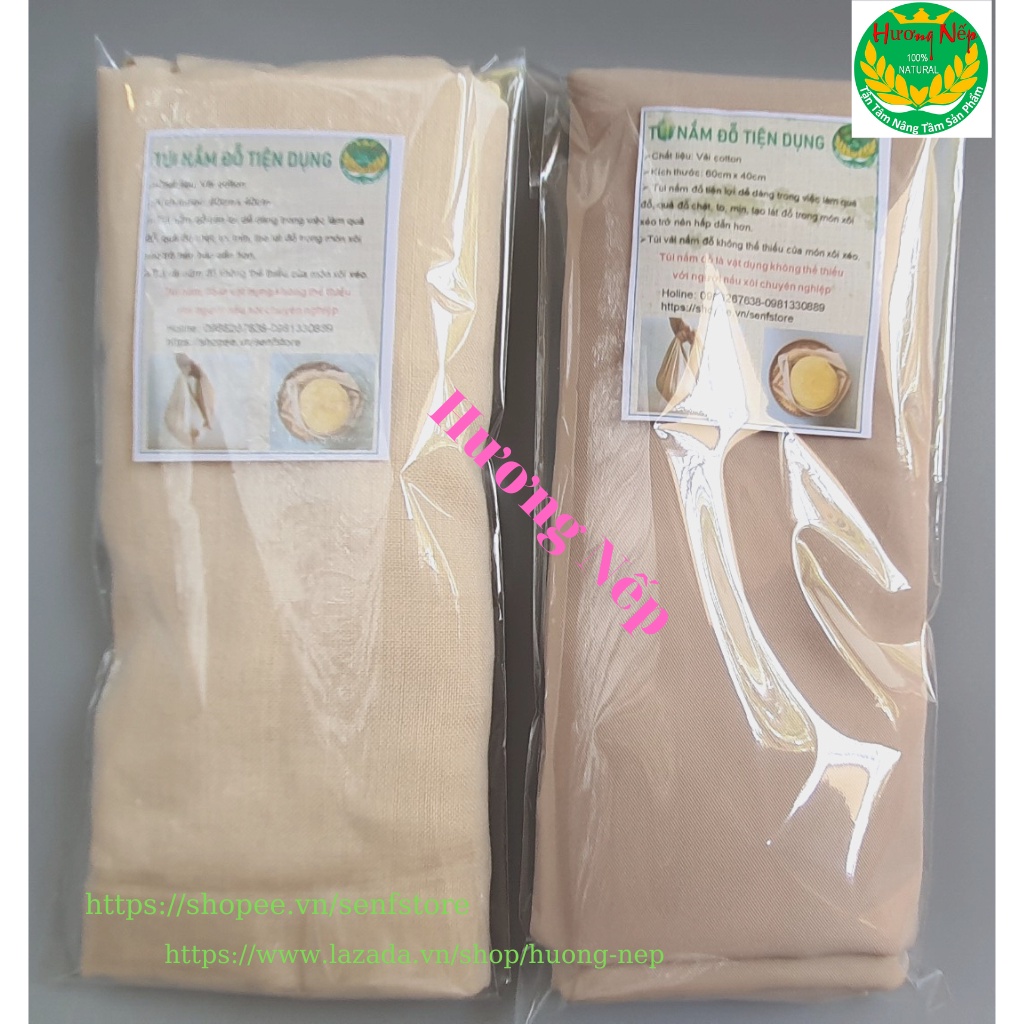 Túi nắm đỗ  đậu để làm xôi xéo, nắm cơm chuyên dụng và rất tiện lợi trong nhà bếp
