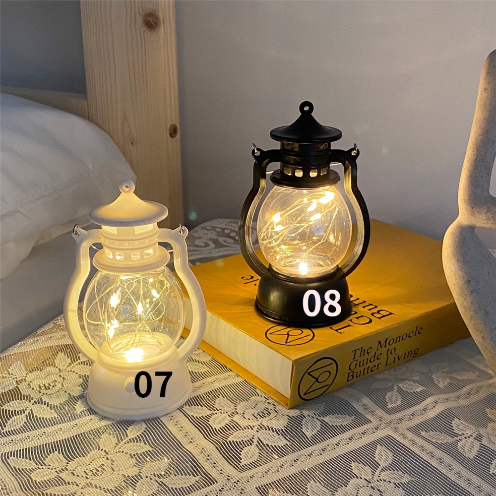 Đèn Dầu Bóng LED Nhỏ Phong Cách Retro Đơn Giản Trang Trí Nhà Ở / Văn Phòng / Quán Bar / Cắm Trại