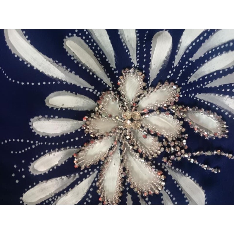 10 dây hạt pha lê - phụ kiện may mặc - Đính kết