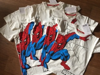 Áo phông H&M người nhện cho bé trai