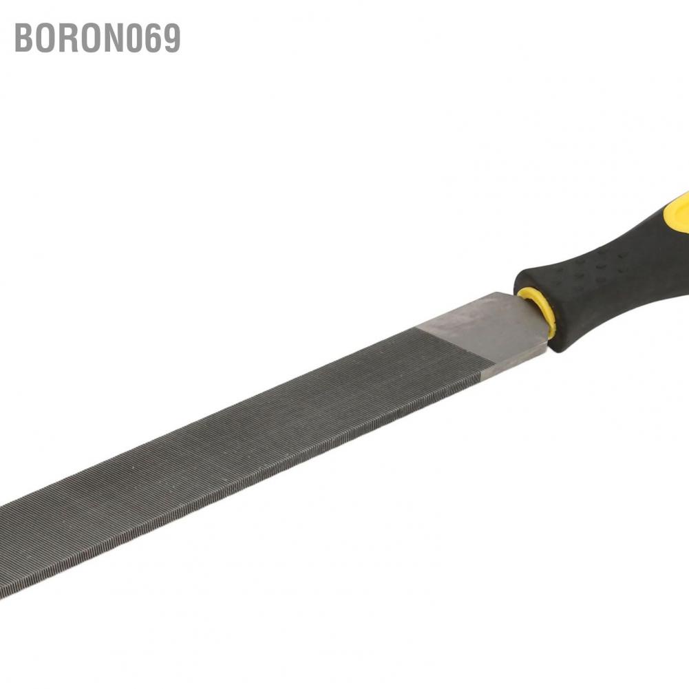 Boron069 Mài giũa T12 Dụng cụ bằng thép Dũa dao có độ cứng mạnh với tay cầm chống trư