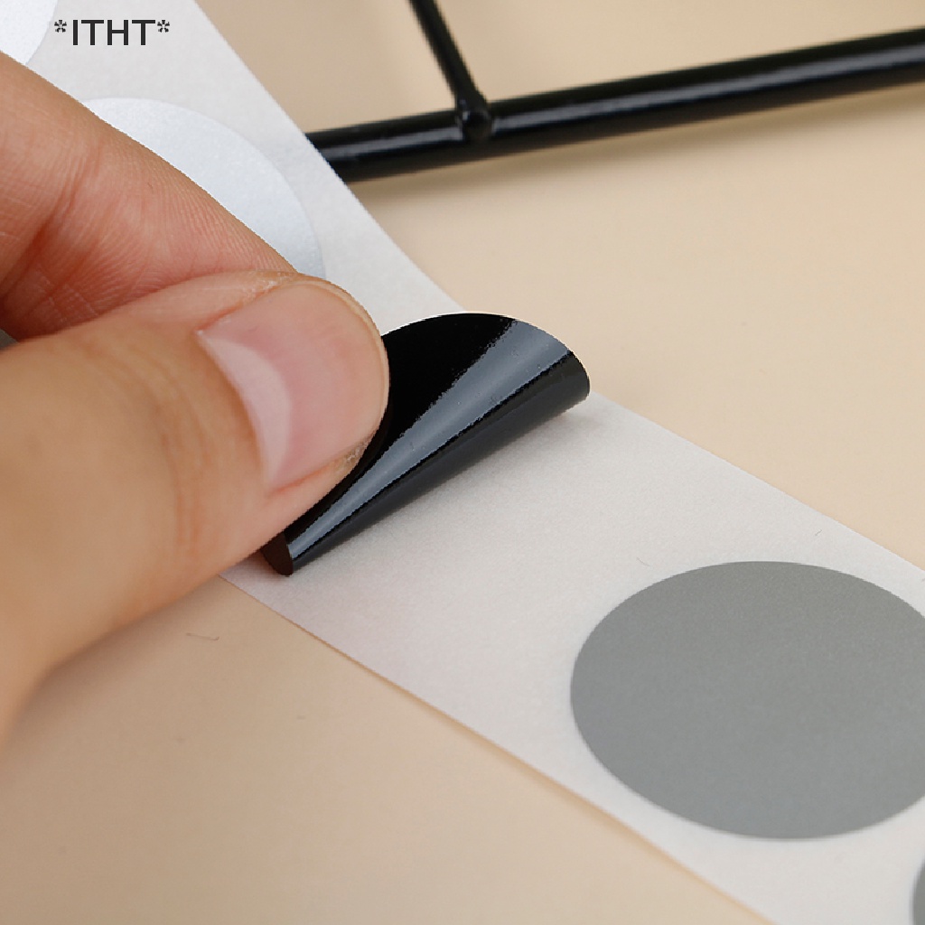 Bộ 300 Miếng Dán Hình Tròn Màu Bạc Chống Trầy Xước Kích Thước 1 Inch