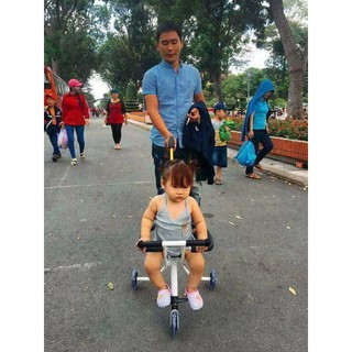 xe đẩy 3 bánh gấp gọn