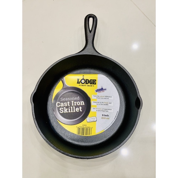 Chảo gang Lodge dk 23cm