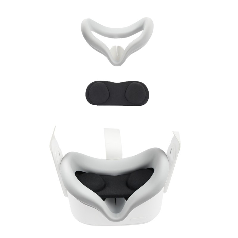 (Hàng Mới Về) Mặt Nạ Silicone Chống Mồ Hôi Cho Tai Nghe Oculus Quest 2