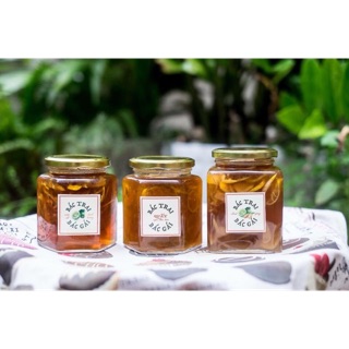 COMBO 3 HŨ THUỶ TINH LỤC GIÁC 500ML ĐỰNG MẬT ONG, TRÀ, TINH DẦU, BỘT, ĐỒ KHÔ
