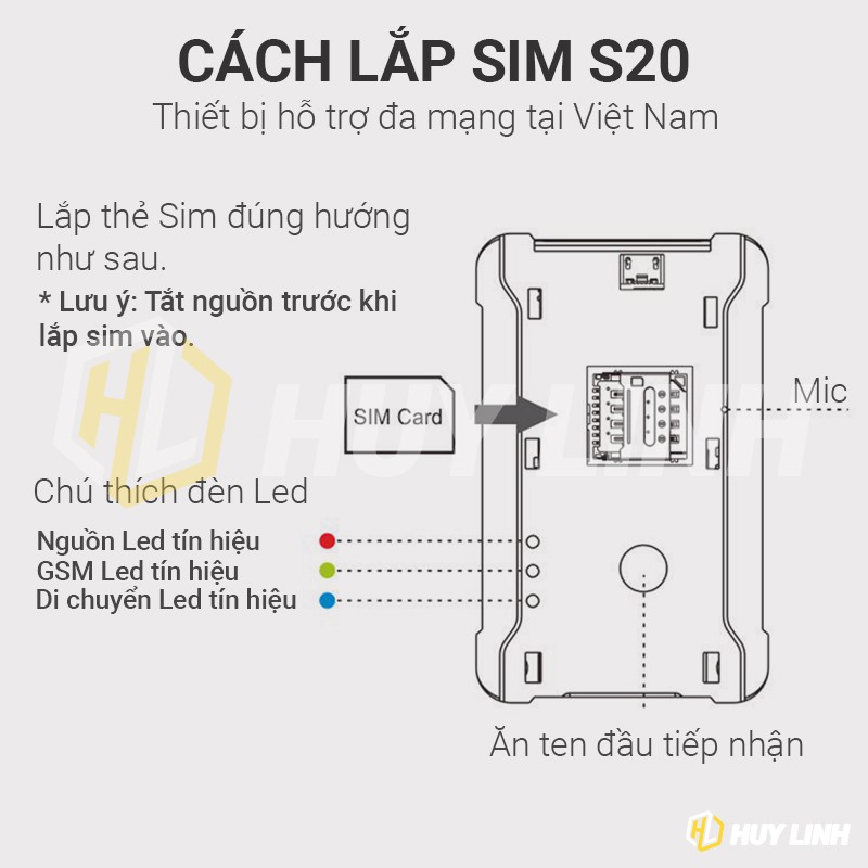 Bộ định vị Wanwaytrack S20 Pin 5800mah - Tracking realtime thời gian thực