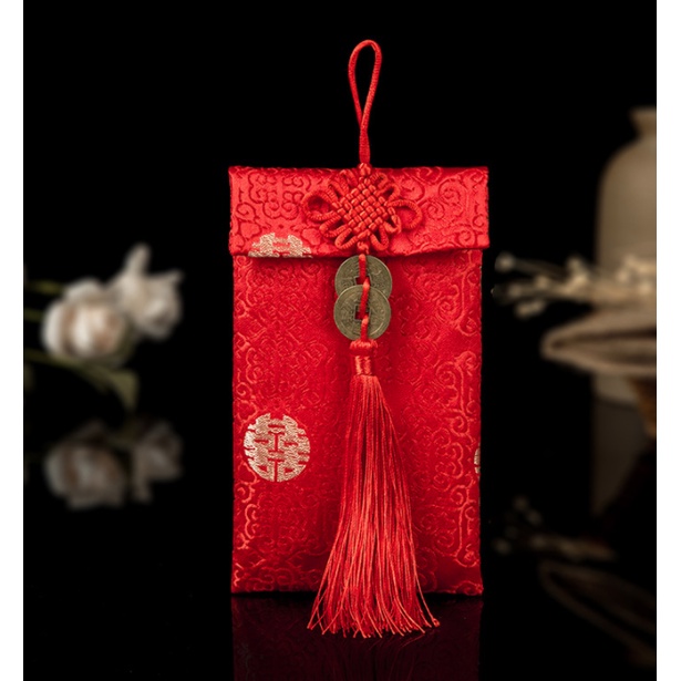 [Mẫu Song Hỷ Đám Cưới] Bao Lì Xì Họa tiết Song Hỷ