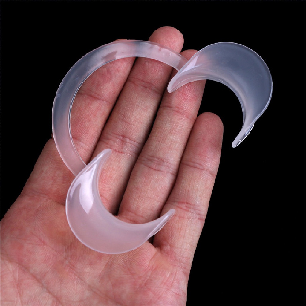 Set 2 Dụng Cụ Mở Miệng Hình Chữ C Bằng Nhựa Chuyên Dụng Cho Nha Khoa / Má Hồng / Môi