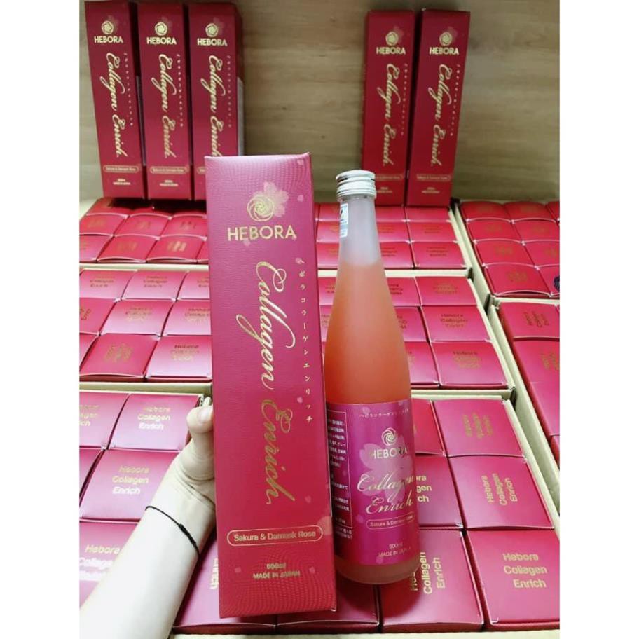 Collagen Hebora Erich Thủy phân 3in1- Dưỡng da trắng Mịn Tái Tạo Phục Hồi Làn Da Hư Tổn [ Chính Hãng]